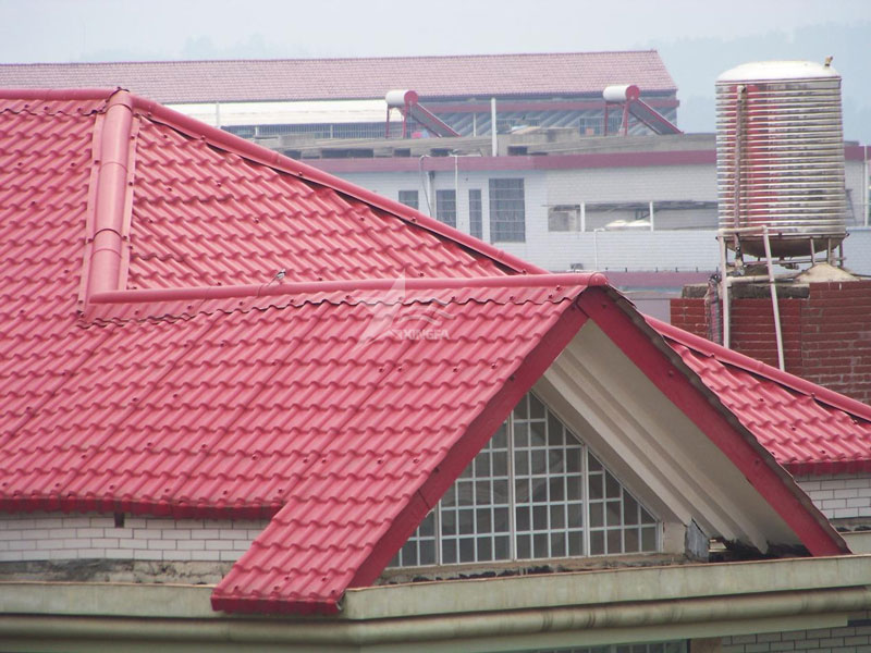 新型屋面建材石家莊合成樹脂瓦，傳統(tǒng)建筑用瓦的傳承替代建筑材料
