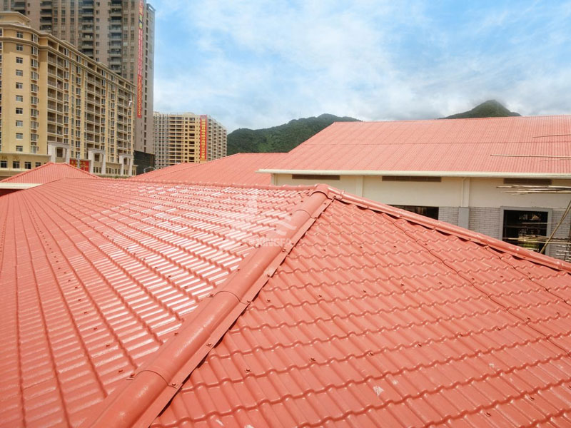 建房用石家莊合成樹脂瓦每平米多少錢