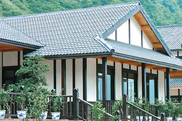 石家莊農(nóng)村自建房的明智選擇：石家莊合成樹(shù)脂瓦