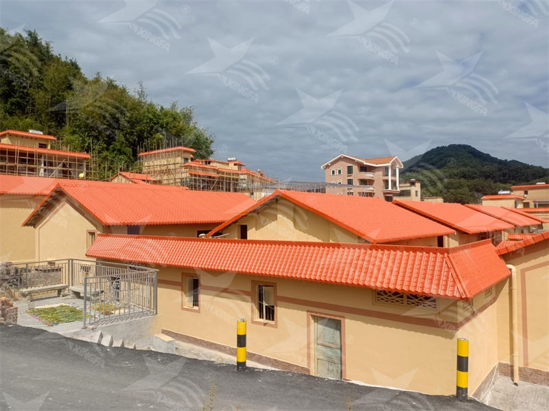建房搭建屋面選擇石家莊合成樹(shù)脂隔熱瓦，你了解多少？