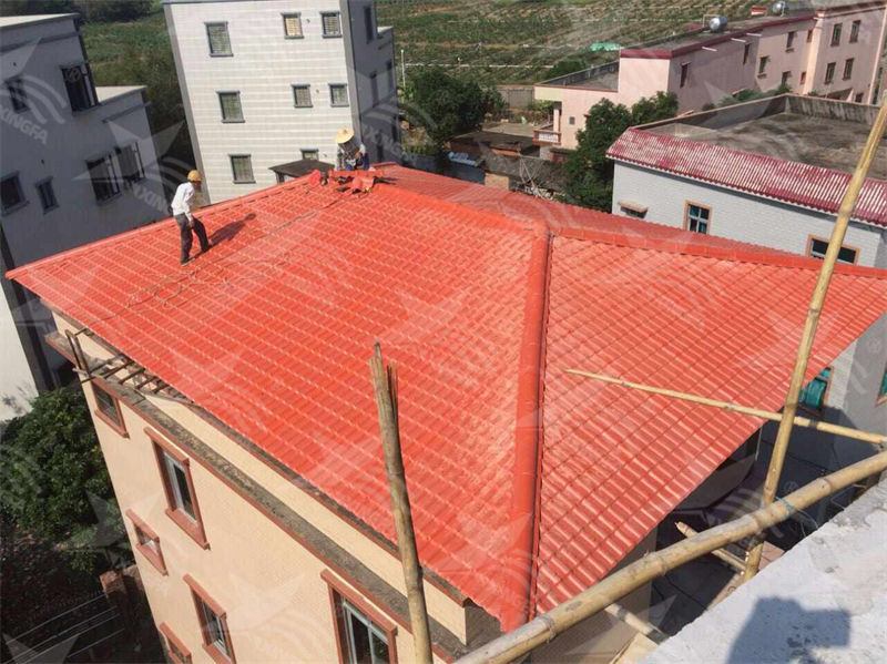探秘農(nóng)村自建房建房利器！樹脂瓦多少錢一平，合成樹脂瓦價格揭秘！
