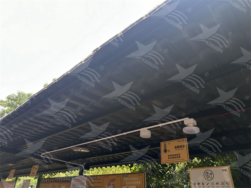 石家莊樹(shù)脂瓦車棚，電動(dòng)車遮風(fēng)擋雨的最佳選擇