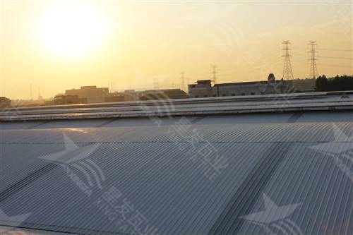 灰色2.5厚apvc復(fù)合塑料防腐瓦 溫室種殖大棚用彩瓦 石家莊pvc波紋瓦廠家定制